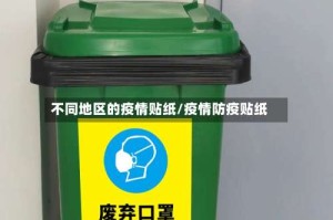 不同地区的疫情贴纸/疫情防疫贴纸