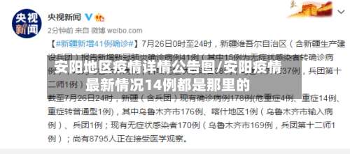 安阳地区疫情详情公告图/安阳疫情最新情况14例都是那里的-第3张图片